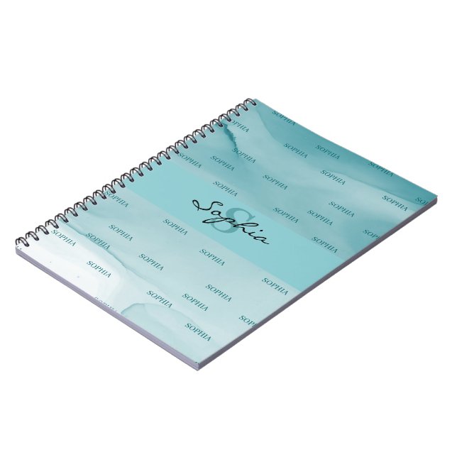 Abstrakt Alcohol Bläck Struktur bärbar dator Anteckningsbok (Vänstra Sidan)