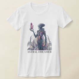 Abstrakt Alien T Shirt