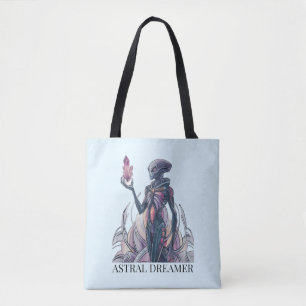 Abstrakt Alien Tygkasse