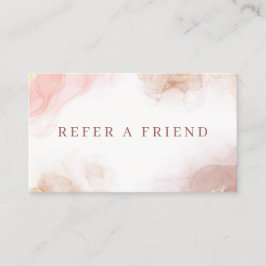 Abstrakt Alkohol Bläck Rabattkort