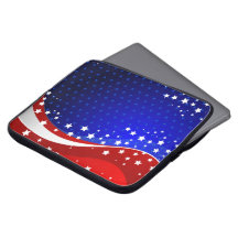 Abstrakt American Flagga Monogram 2