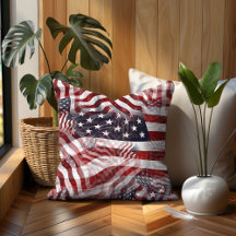 Abstrakt American Rött vitt blått Flagga Motif