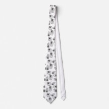 Abstrakt Amoeba Tie