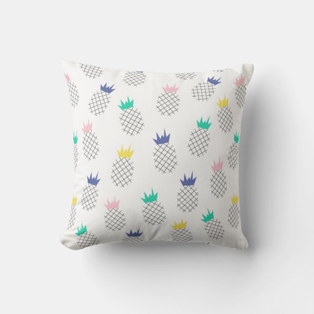Abstrakt ananas kudde (Framsida)
