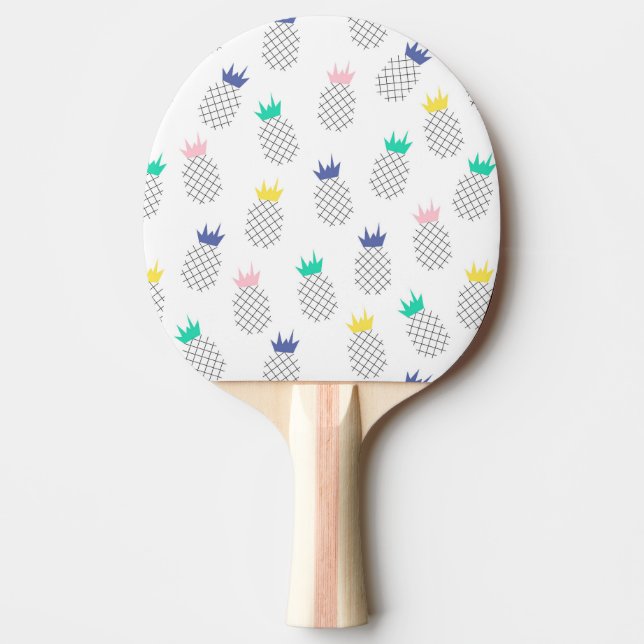 Abstrakt Ananas Pingisracket (Framsidan)