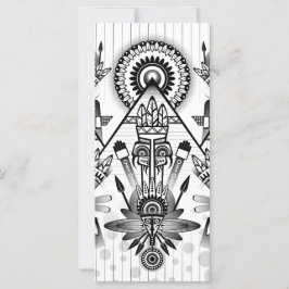 Abstrakt Ancious Native Indian Tribal