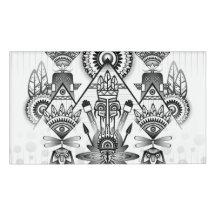 Abstrakt Ancious Native Indian Tribal