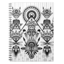Abstrakt Ancious Native Indian Tribal