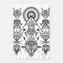 Abstrakt Ancious Native Indian Tribal