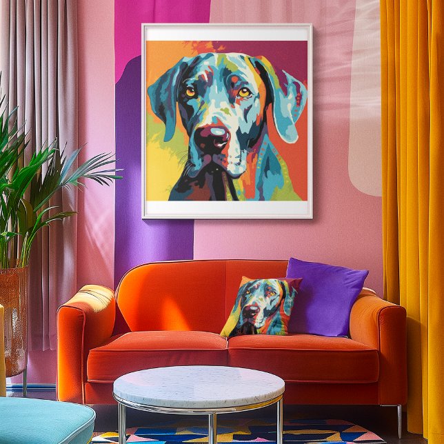 Abstrakt Animal, Great dane Poster (Skapare uppladdad)