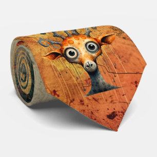 Abstrakt Animal Necktie Slips