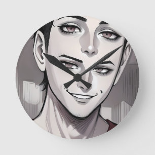 Abstrakt Animeringens väggklocka