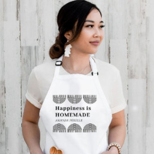 Abstrakt Anpassningsbar Kitchen Apron Förkläde