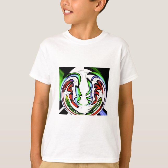 Abstrakt Ansikte Hakuna Matata Art Print Tröja (Framsida)