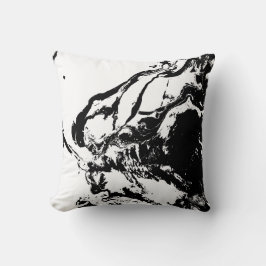 Abstrakt Ansikte Incident Art Dekorativ kudde