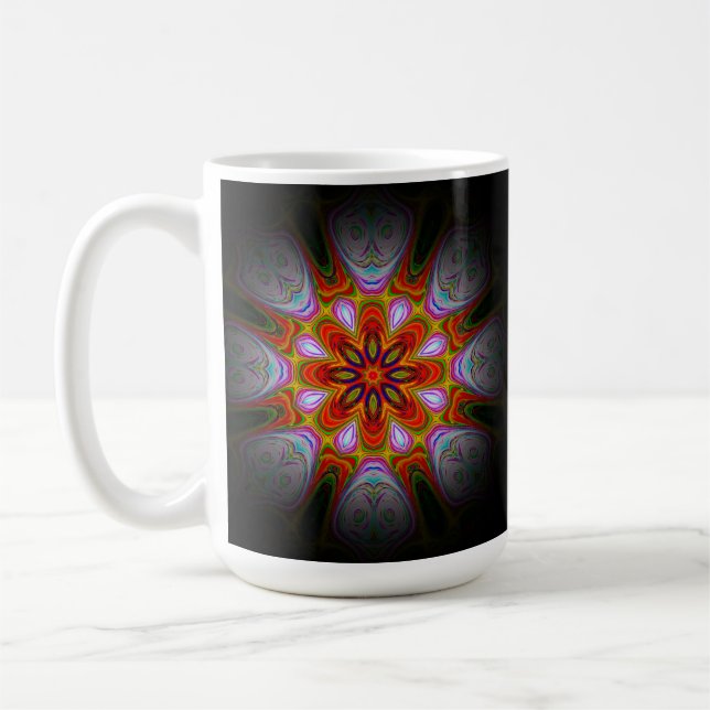 Abstrakt Antik Konst-43766 Kaffemugg (Vänster)