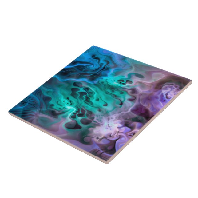 Abstrakt Apofys Fractal I Kakelplatta (Sidan)
