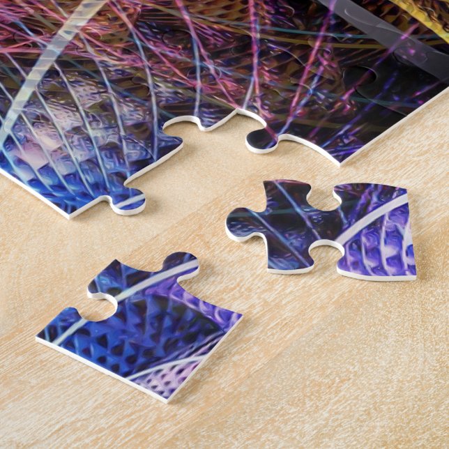 Abstrakt Apofys Fractal X Pussel (Sidan)