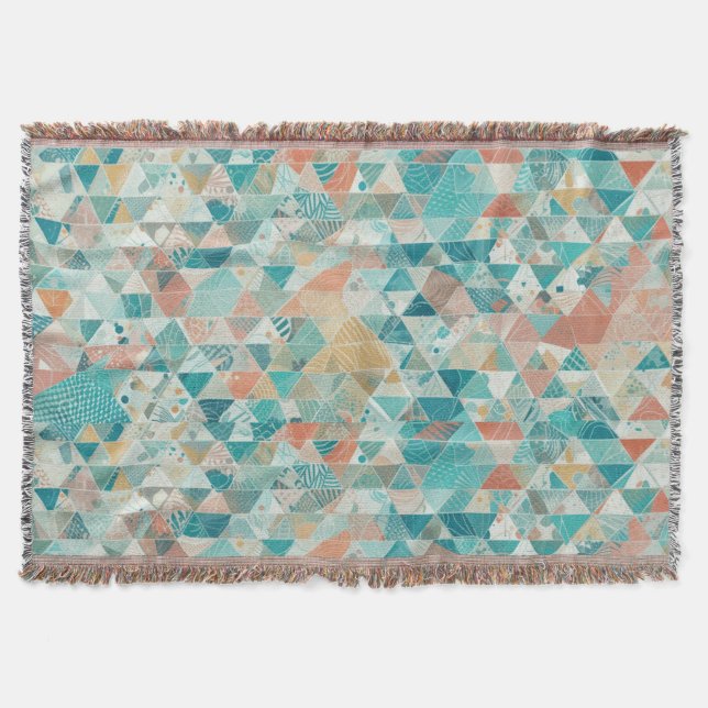 Abstrakt Aqua Filt (Framsidan)