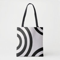 Abstrakt Arches Modern Black and White Linjer