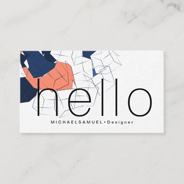 Abstrakt Architecture Home Photography Designer Visitkort (Framsida)