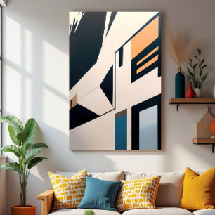 Abstrakt Arkitektur Canvastryck
