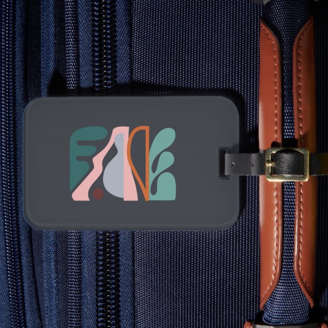 Abstrakt Art 1 Bagagebricka (Framsida Insitu 4)