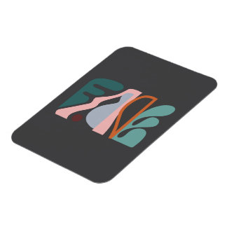 Abstrakt Art 1 Magnet