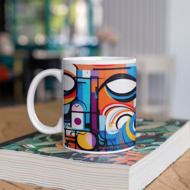 Abstrakt Art. 3 Kaffemugg (Abstract Art Version 3 )