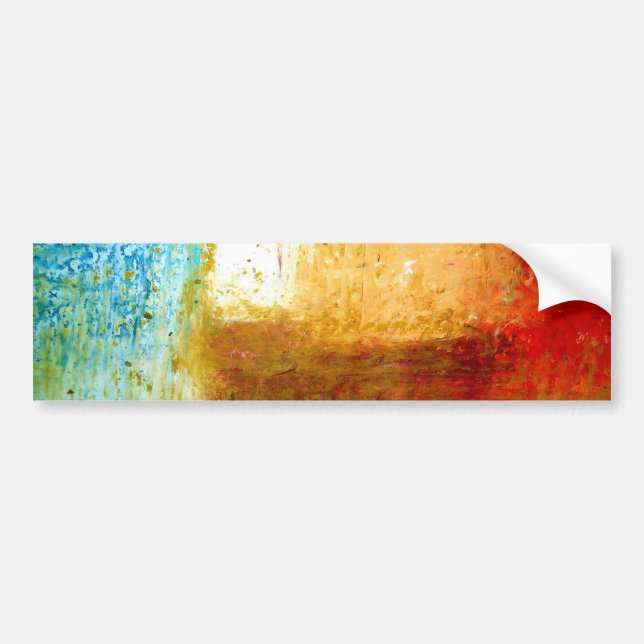 Abstrakt Art Bildekal (Framsidan)