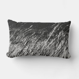 Abstrakt Art Black and White Lumbarkudde