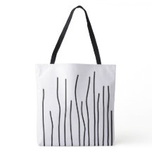 Abstrakt Art Black White Linjer-minimalism