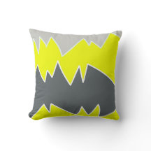 Abstrakt Art Blek Grått Gult Grått