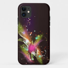 Abstrakt Art (Blommigt) Iphone 4 Case