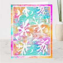 Abstrakt Art Boho Matisse Botaniska former