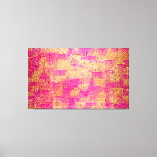 Abstrakt Art Canvastryck (Framsida)
