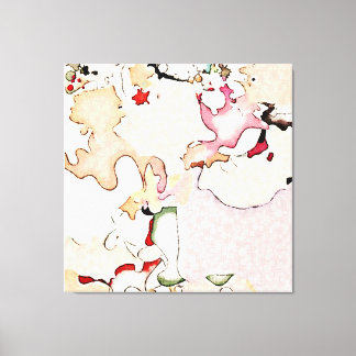 Abstrakt Art Canvastryck