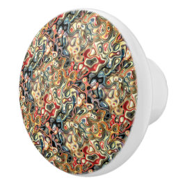 Abstrakt Art Ceramic pull Knopp