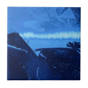 Abstrakt Art Ceramic Tile Kakelplatta