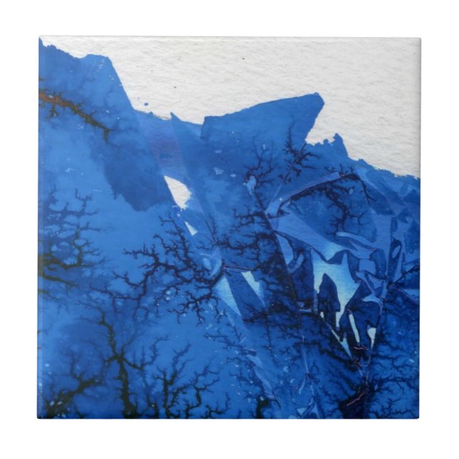 Abstrakt Art Ceramic Tile Kakelplatta (Framsidan)