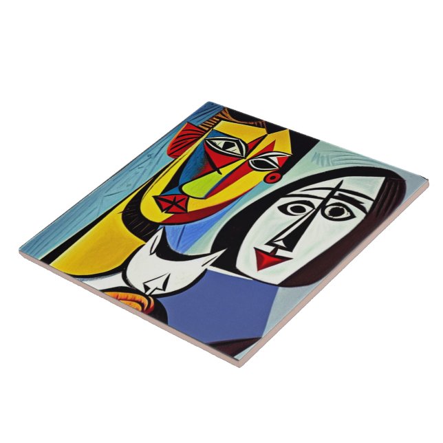 Abstrakt Art Ceramic Tile Kakelplatta (Sidan)