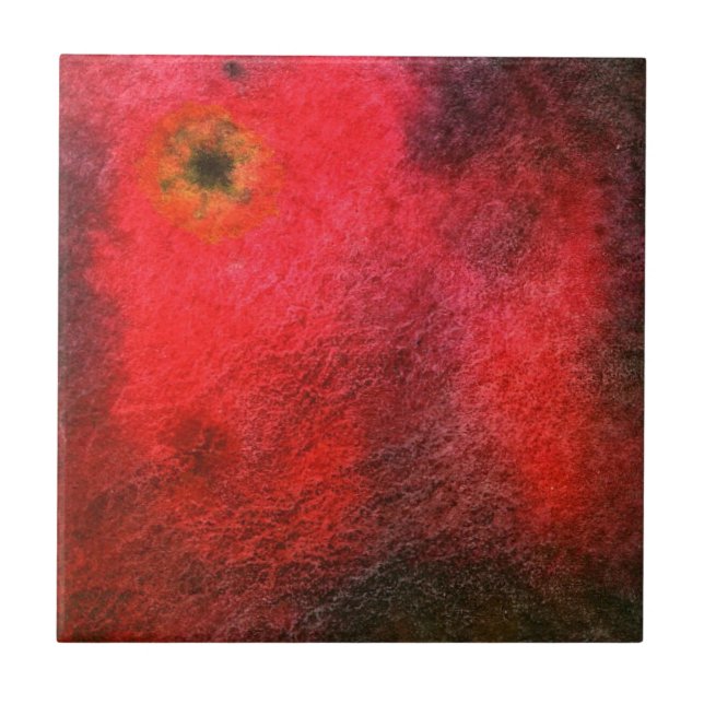 Abstrakt Art Ceramic Tile Kakelplatta (Framsidan)