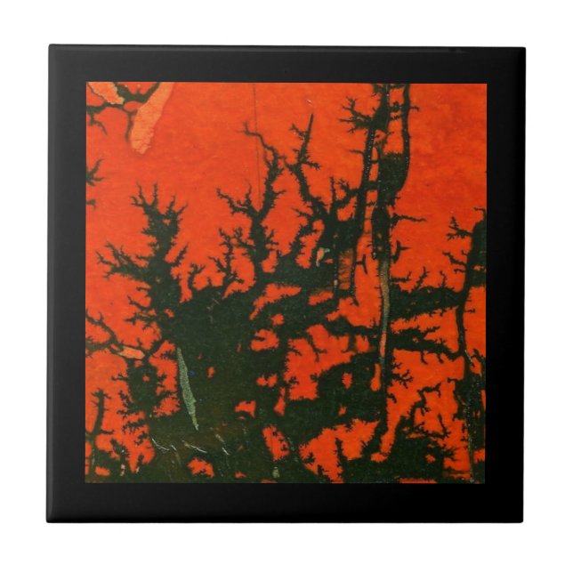 Abstrakt Art Ceramic Tile Kakelplatta (Framsidan)