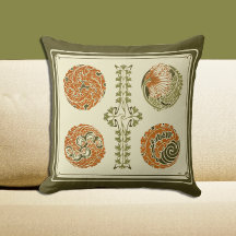 Abstrakt Art Deco - hantera naturdesign för Löv