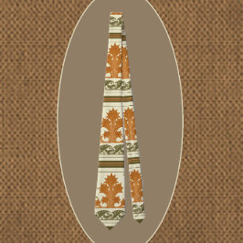 Abstrakt Art Deco - hantera naturdesign för Löv Slips