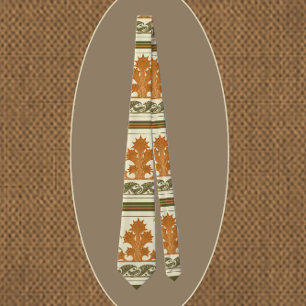 Abstrakt Art Deco - hantera naturdesign för Löv Slips