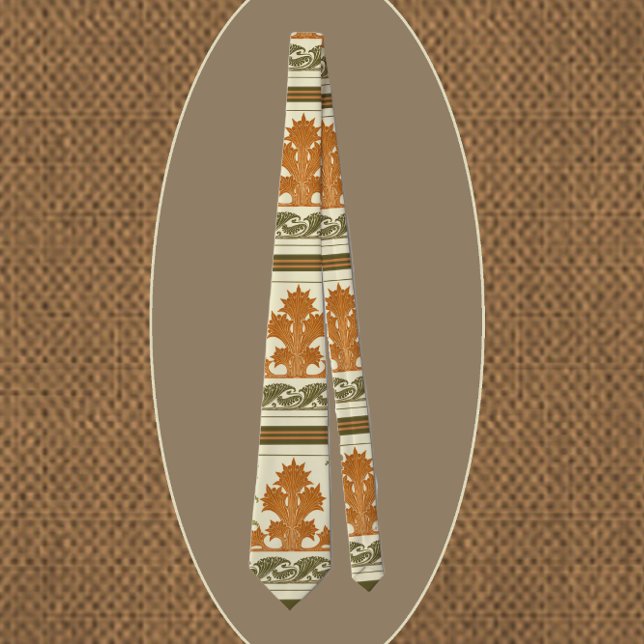 Abstrakt Art Deco - hantera naturdesign för Löv Slips (Skapare uppladdad)