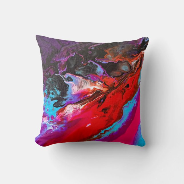Abstrakt Art Dekorativ kudde Home Decor (Framsida)