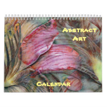 Abstrakt Art-fotokonturkalender