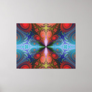 Abstrakt Art Fractal Canvas Art